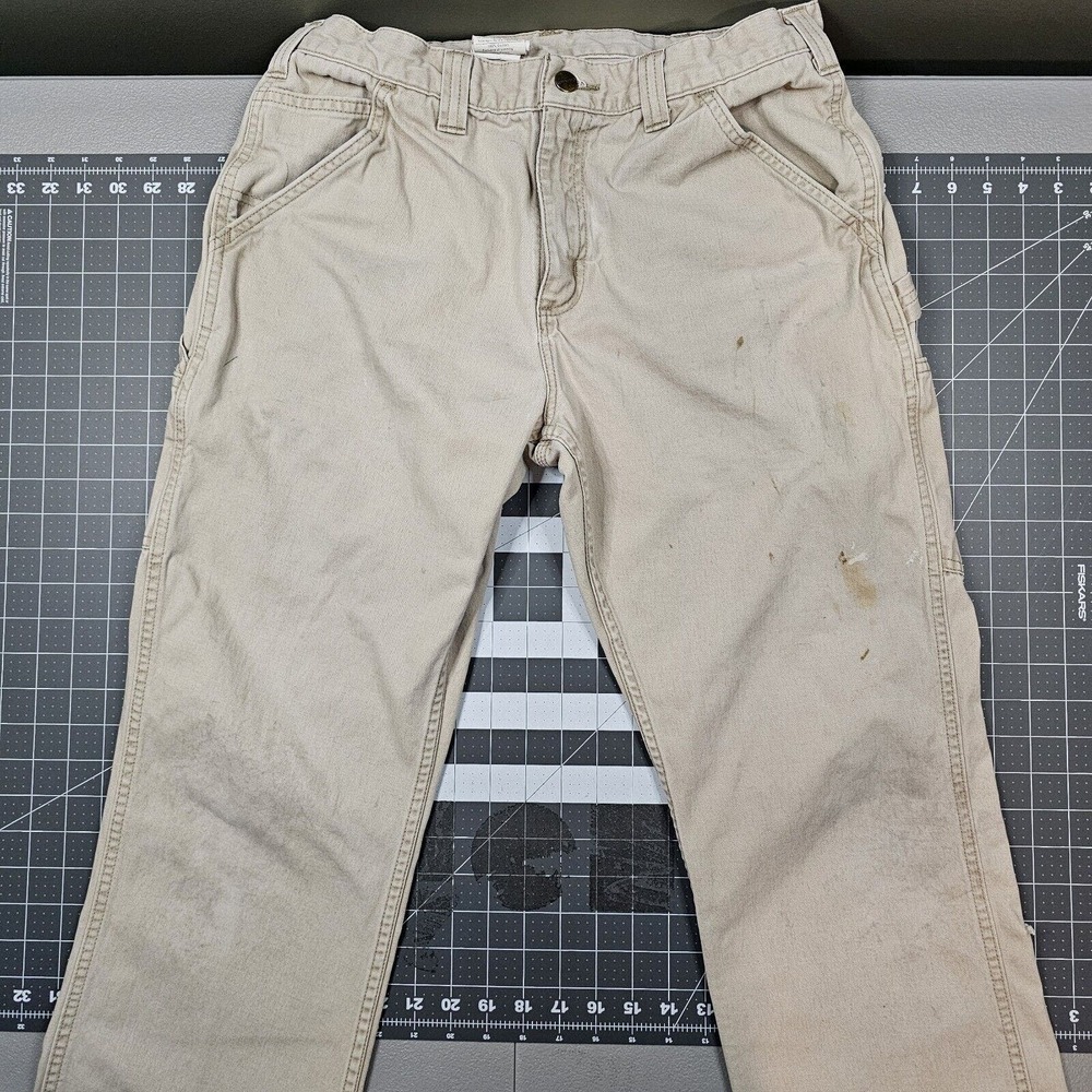 Carhartt Carpenter Pants Mens 32x32 B324 Canvas Relaxed Fit Y2k Skater Grunge